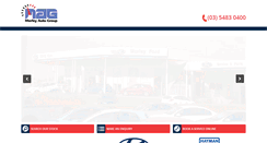 Desktop Screenshot of morleyautogroup.com.au